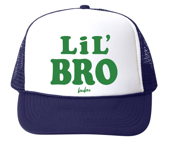 LIL BRO Navy Trucker Hat